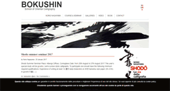 Desktop Screenshot of bokushin.org